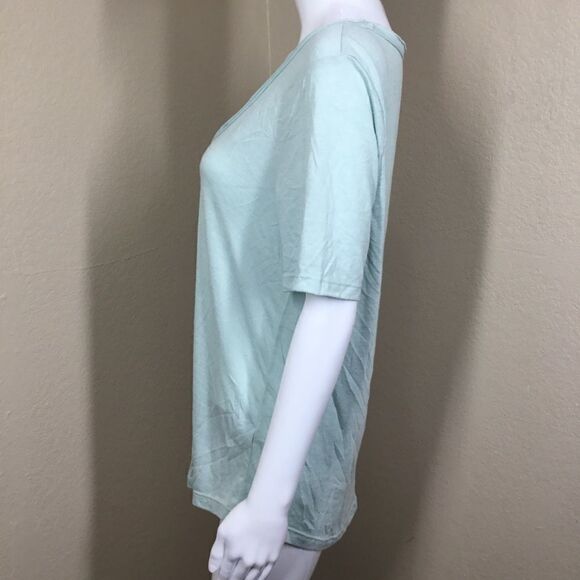 BP. Raw Edge V-Neck Tee (C8) - Picture 4 of 5